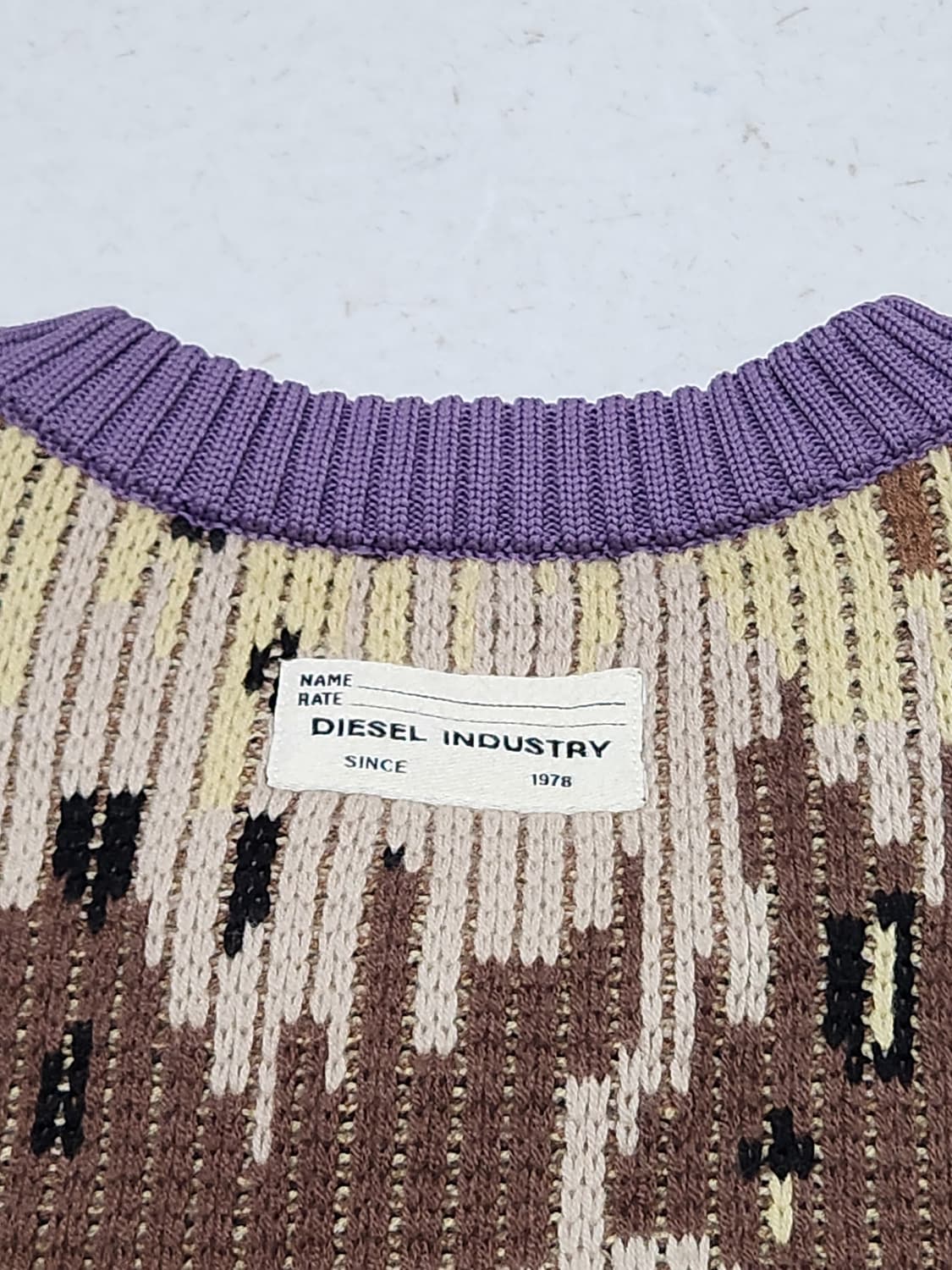 Diesel 카모 스웨터 상품이미지4