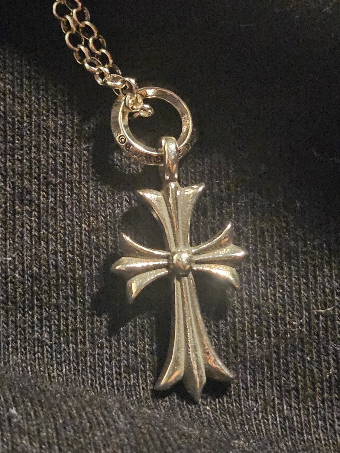 Silver cross necklace 상품이미지2