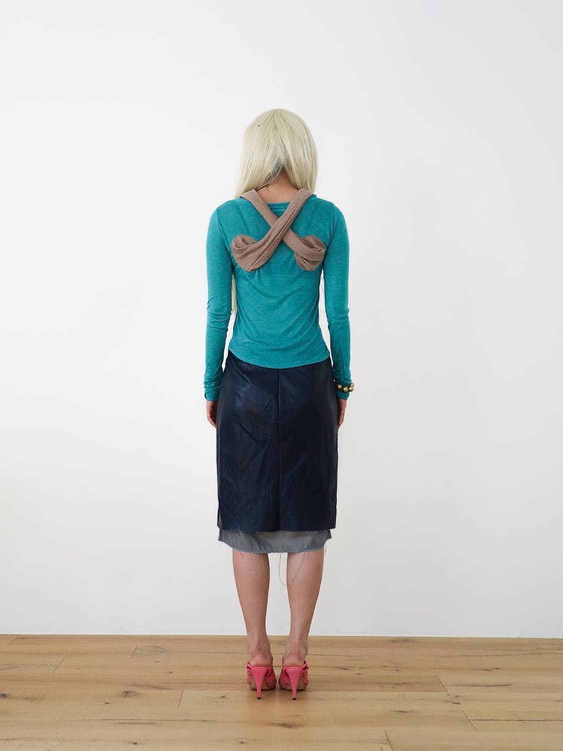 [Punctum Test] "O" skirt on blue 상품이미지9