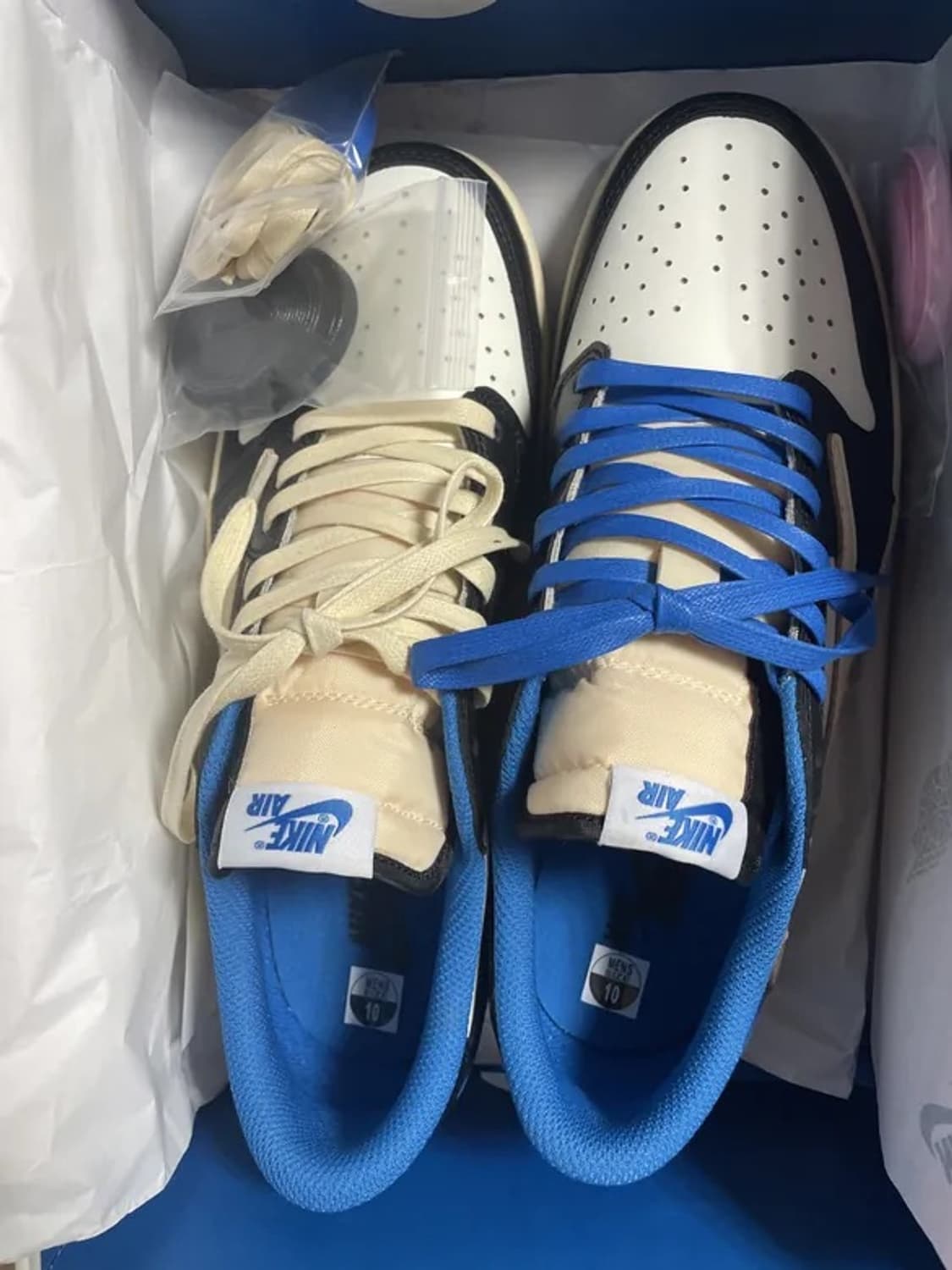 조던 1 x 트래비스 스캇 x 프라그먼트 레트로 로우 OG SP 밀리터리 상품이미지2