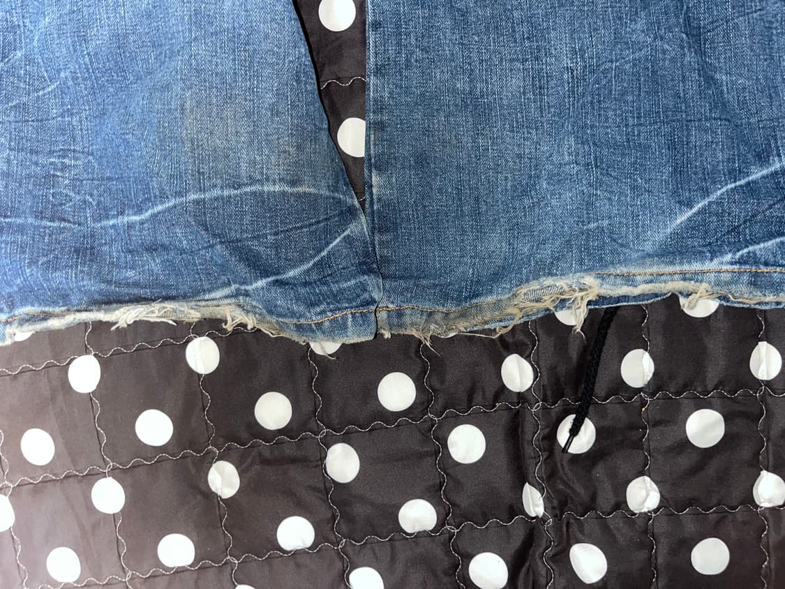 스터드 빈티지 워싱 데님 카고 바지 펑크 y2k 상품이미지7