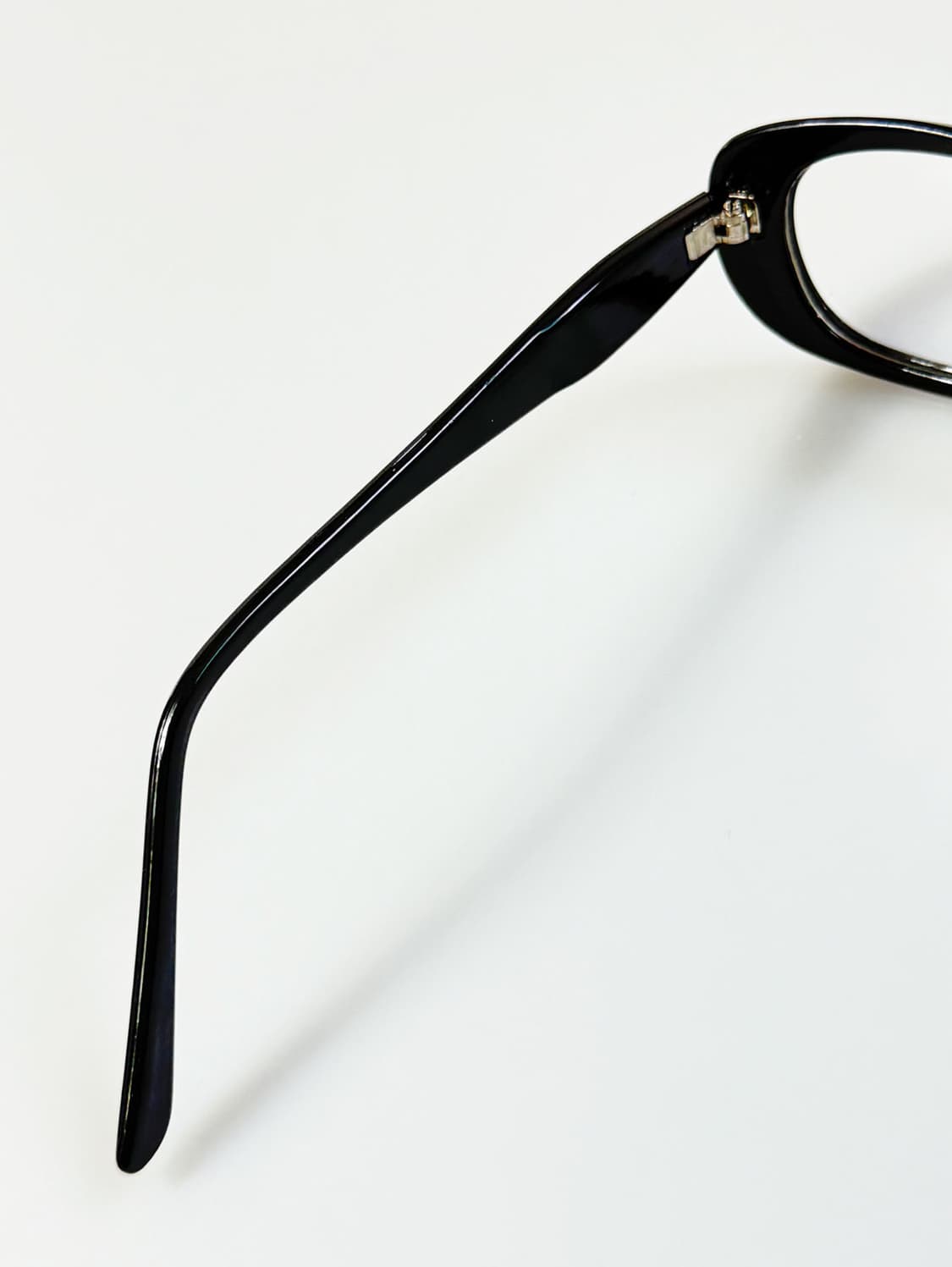 90s JOANNA 블랙 뿔테 스퀘어 빈티지 안경 상품이미지7