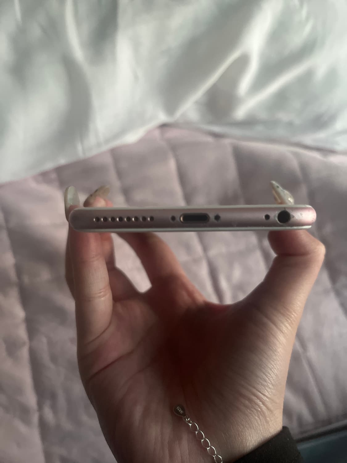 아이폰 6s + 로즈골드 베터리 효율 95 16기가 작례 있음 상품이미지4