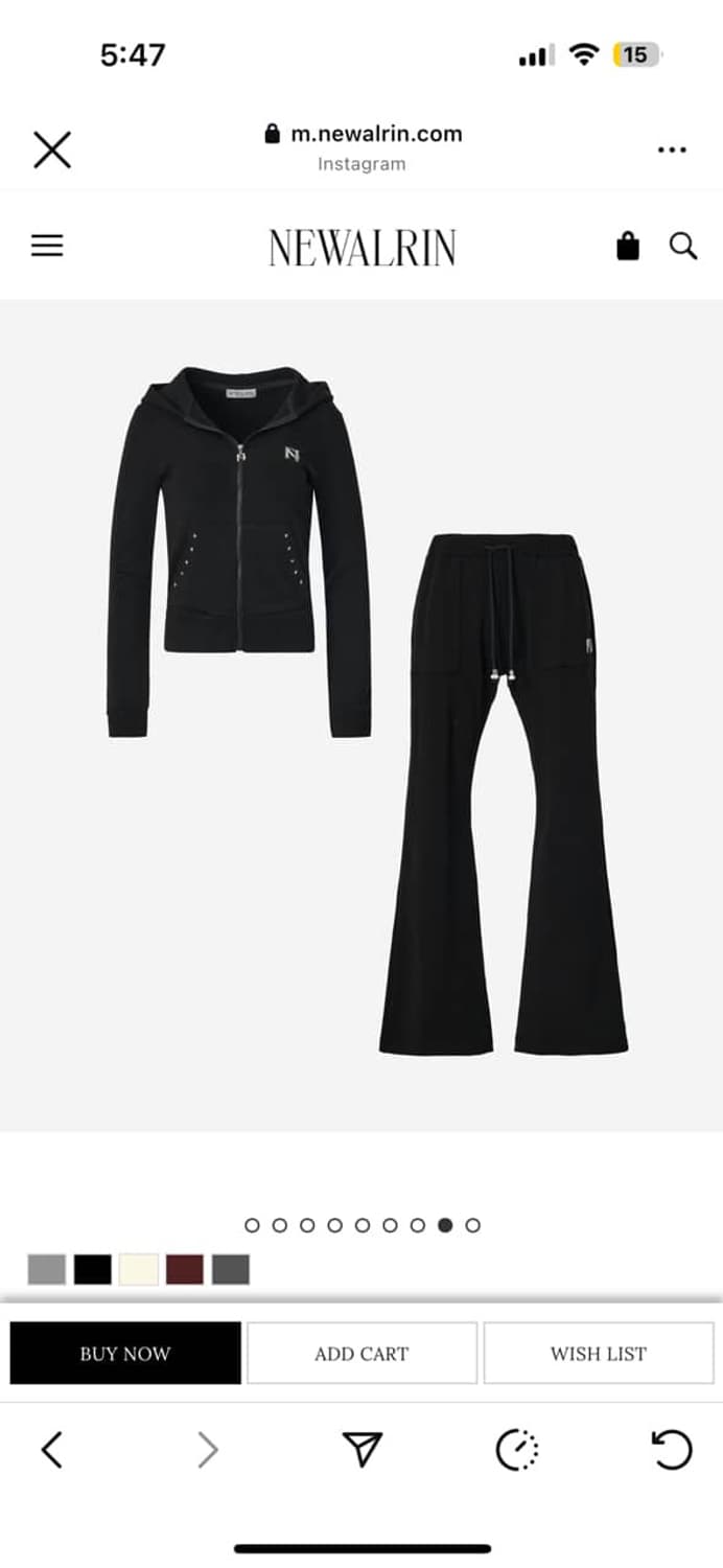 뉴얼린 tracksuit 후집세트 상품이미지4
