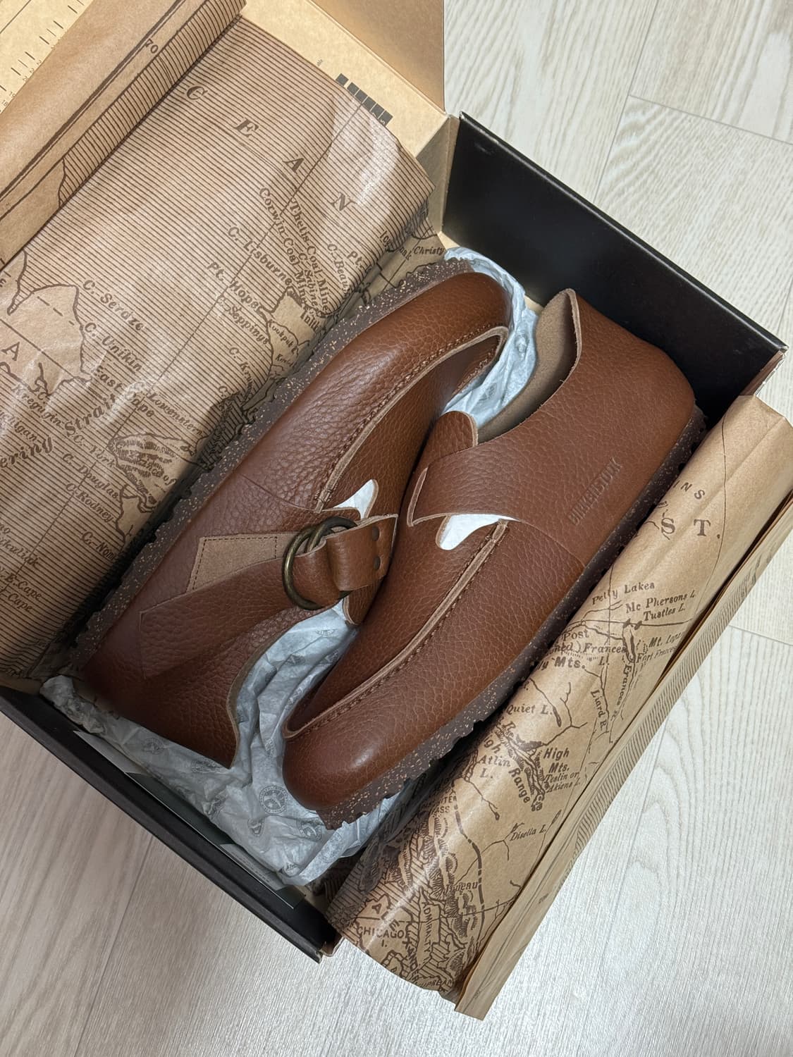 버켄스탁 x 필슨 런던 메소 다크 탄 로스트 - 내로우 상품이미지5