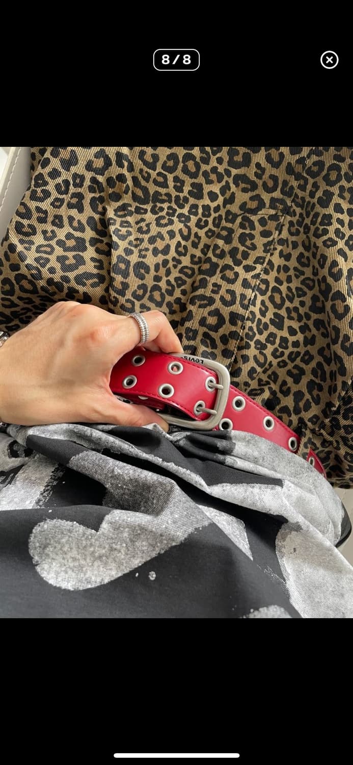 DOUBLE EYELET BELT 더블 아이릿 벨트 상품이미지8