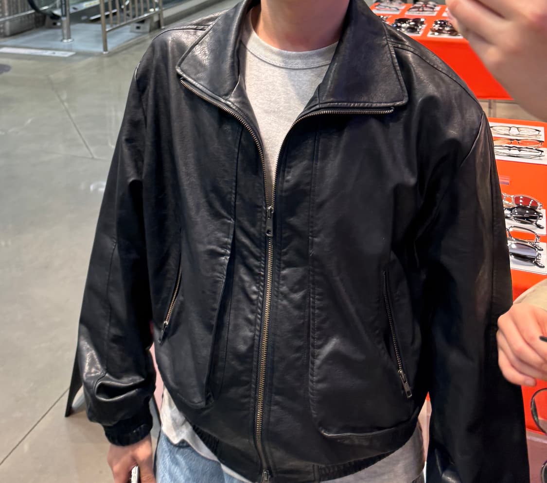 비슬로우 레더 자켓 XL 상품이미지2