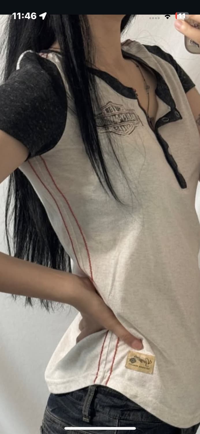 Harley Davidson 여성 반팔 티셔츠 상품이미지5