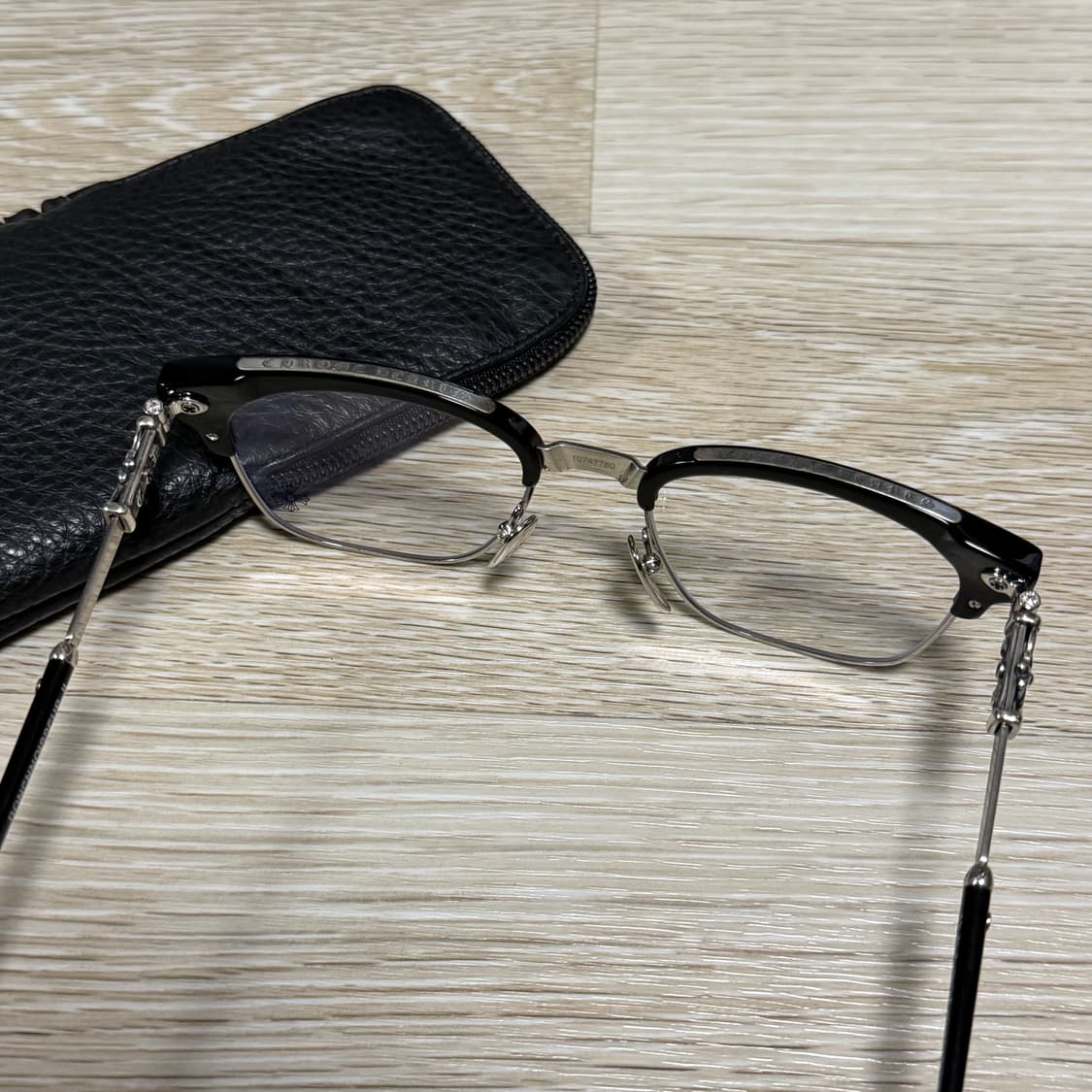 [S+급/53mm] 크롬하츠 보넨노이슈어 2 안경 블랙/실버 상품이미지8