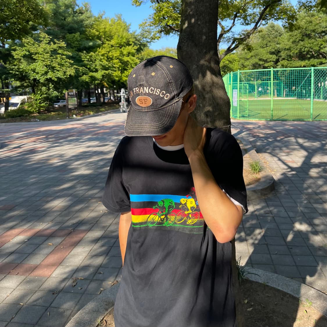 빈티지 데님 샌프란시스코 캡 상품이미지1