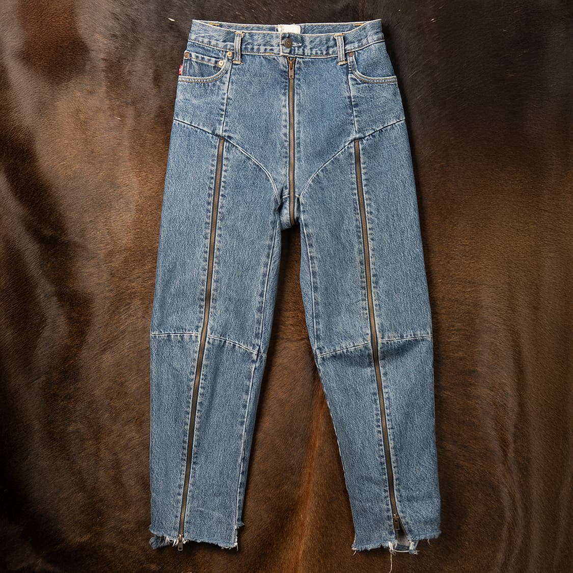 [28] 베트멍 17SS 리바이스 리워크 멀티지퍼 데님팬츠  상품이미지1