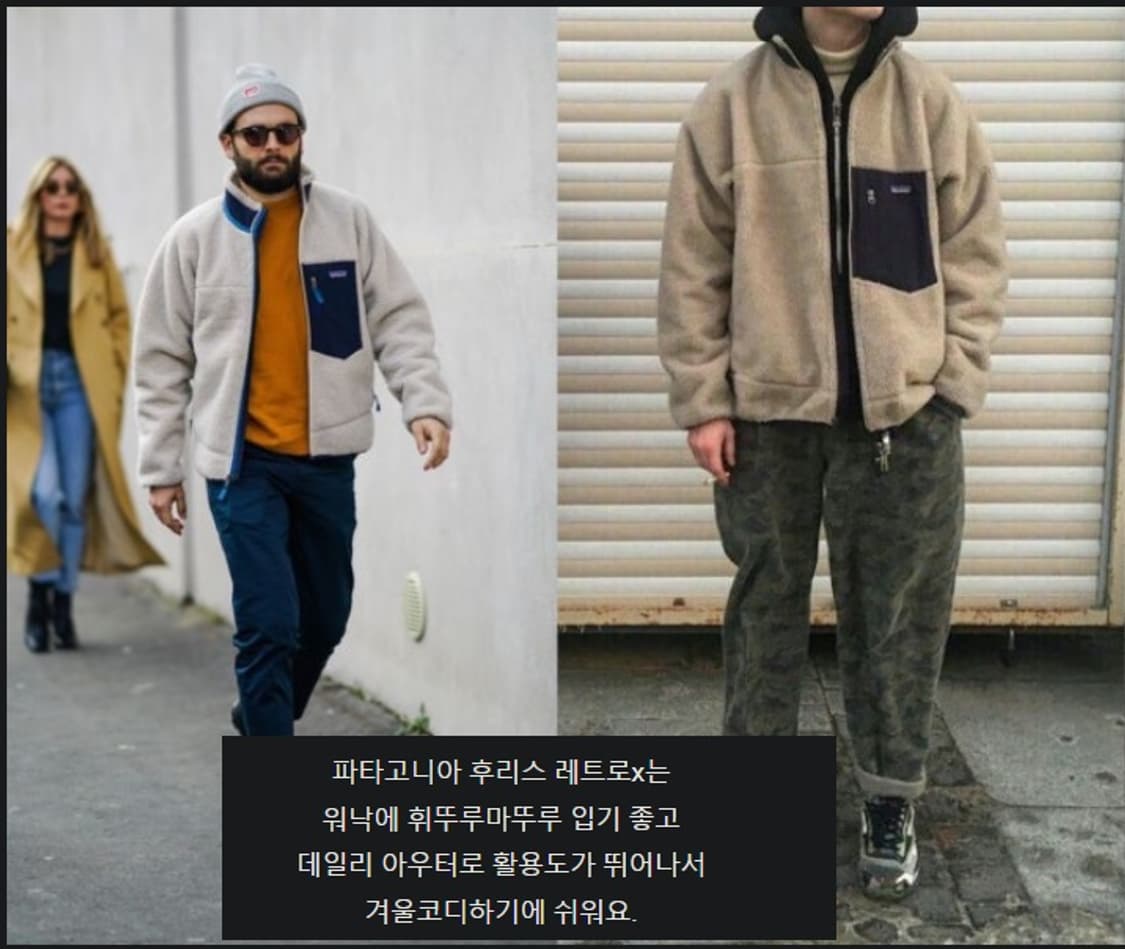 파타고니아  클래식 레트로 X 플리스 점퍼 내추럴 상품이미지10