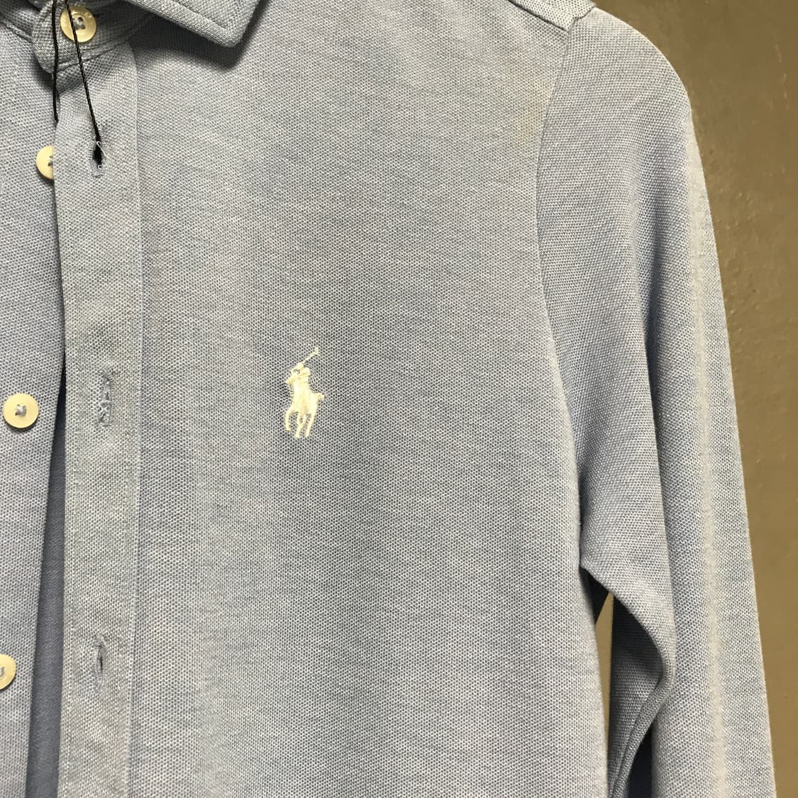 폴로 랄프로렌 스카이블루 셔츠 S(W) 상품이미지4