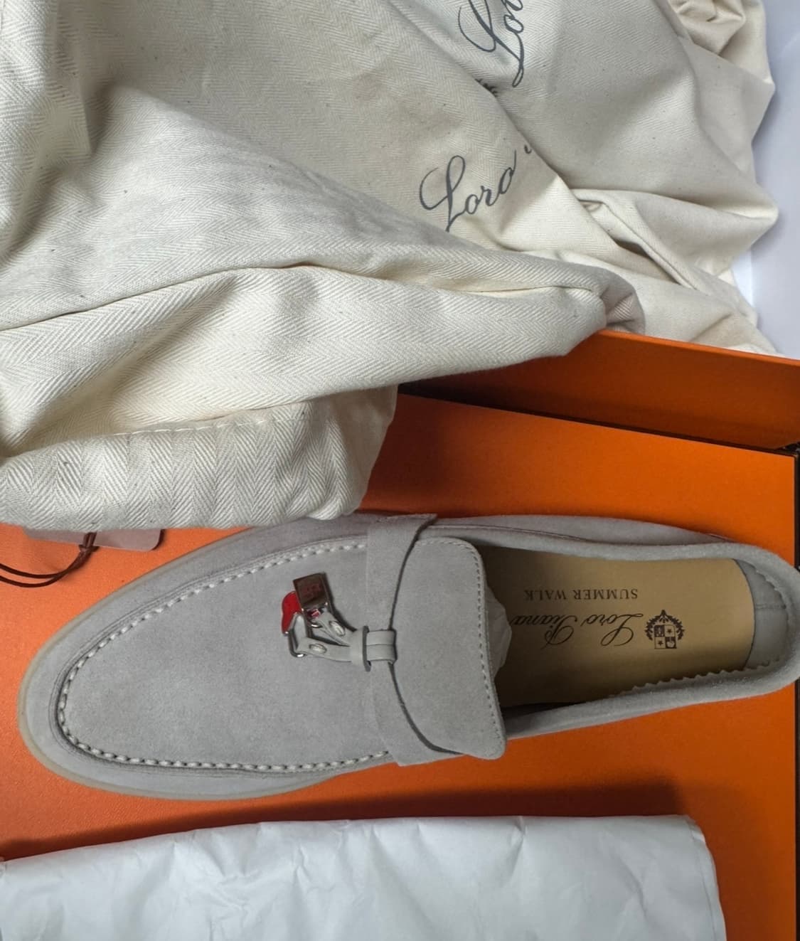 로로피아나 썸머워크 펄 아이보리 36 상품이미지2