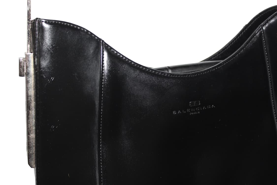 2000s BALENCIAGA 발렌시아가 페이던트 레더 숄더백 상품이미지7