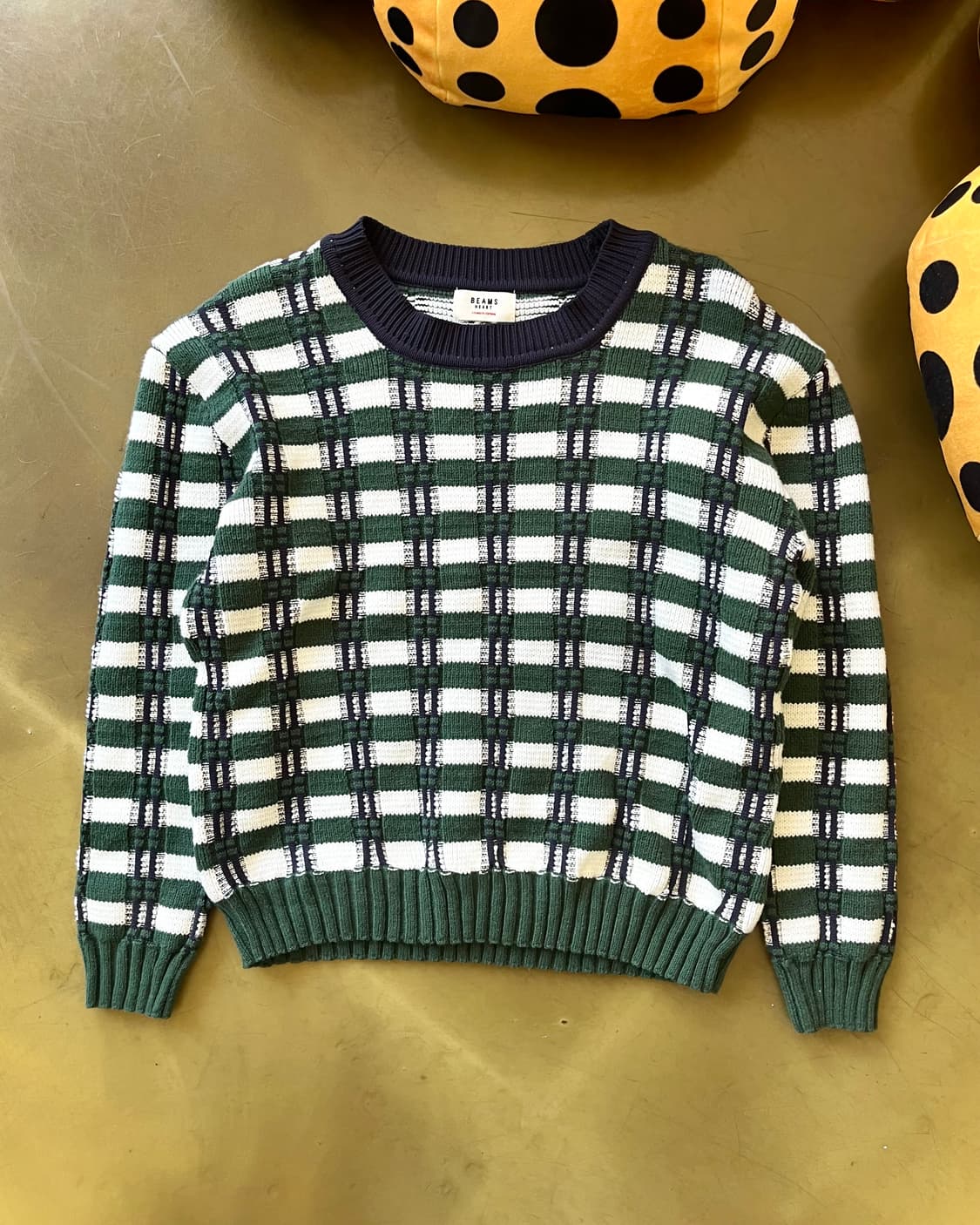 BEAMS Heart Japanese 3D Cable Knit 상품이미지3