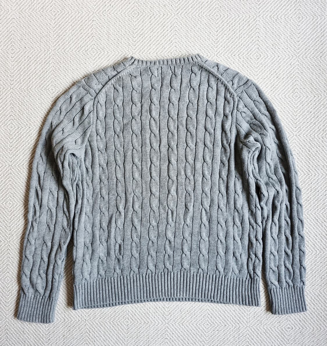 폴로 랄프로렌 코튼 케이블 니트 M  상품이미지6