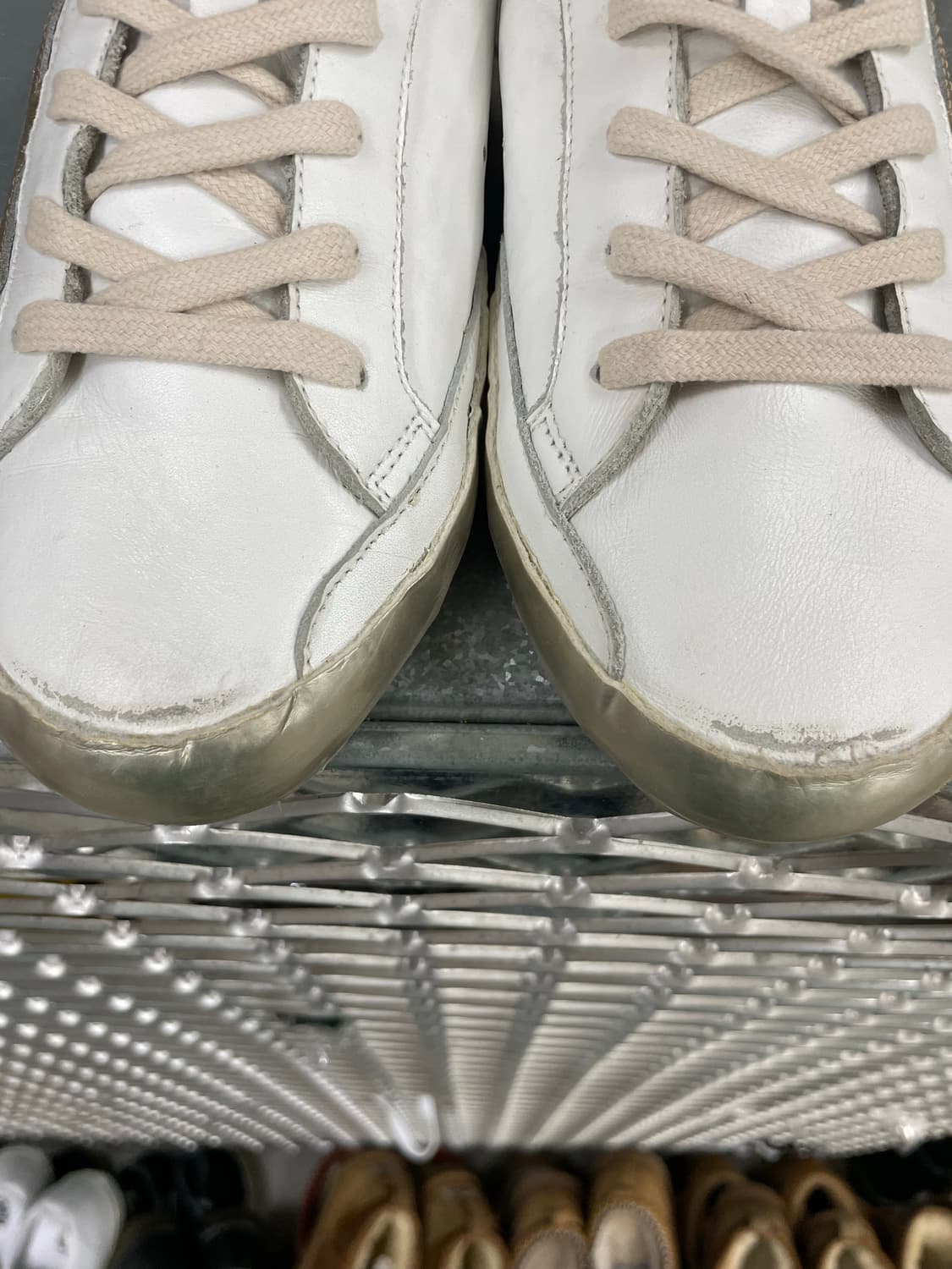 골든구스 슈퍼스타 골드 탭 스니커즈 39 상품이미지7