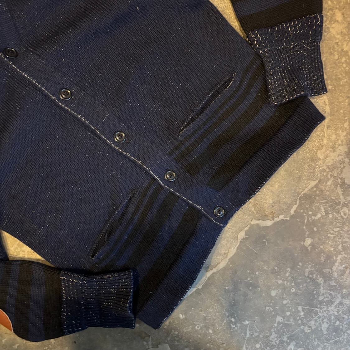 일본 바운즈 아웃피터스 숄카라 울 가디건 상품이미지6