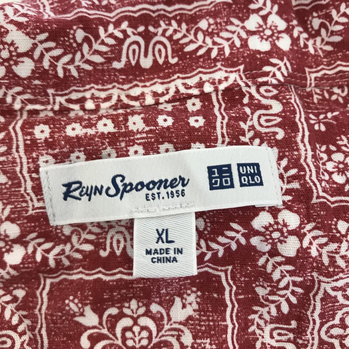 유니클로 x 레인스푸너 콜라보 셔츠 새상품 [XL] 상품이미지5