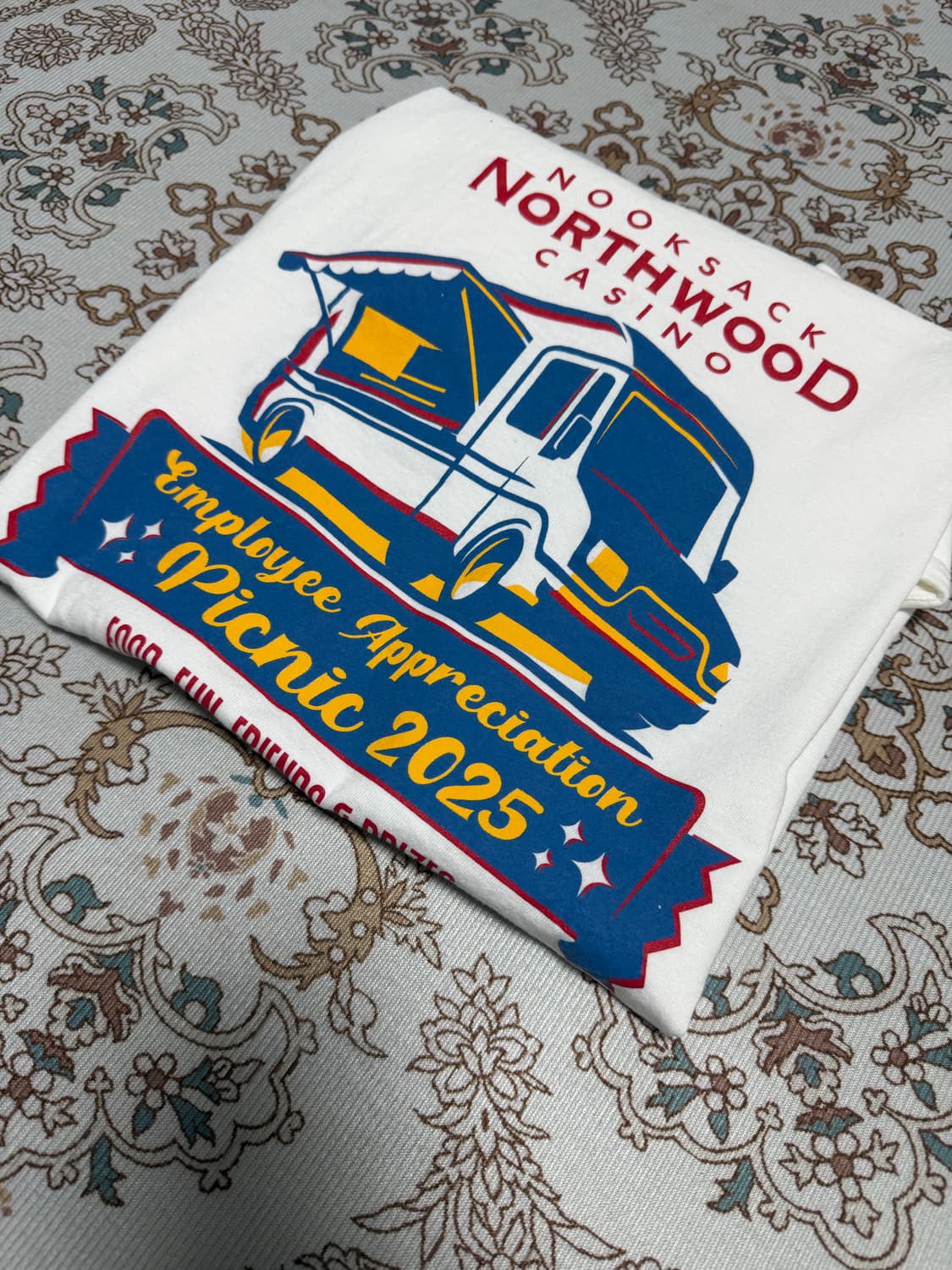 USA빈팔티 Nooksack Northwood Casino피크닉기념티 상품이미지4