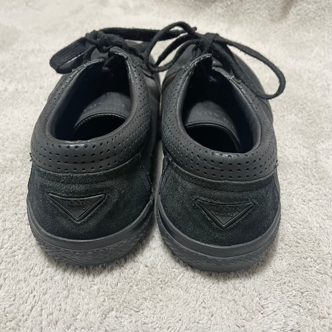 275) 프라다 스포츠 나일론 스웨이드 스니커즈 상품이미지4