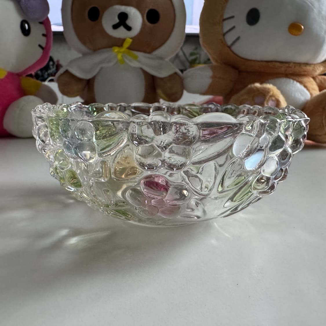 빈티지 투명 유리 화채그릇 1p 넘 예뻐요 빈티지볼 상품이미지2