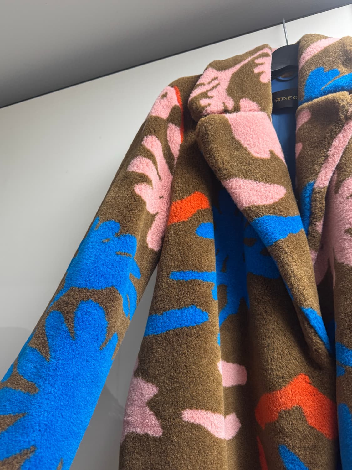 Stine Goya 쟈카드 시어링 코트 55추천 상품이미지6