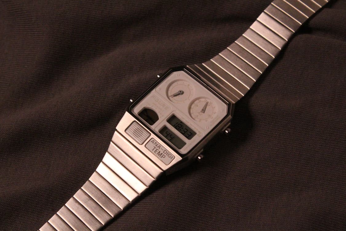 시티즌 X Tictac 아나디지템프 화이트 상품이미지1