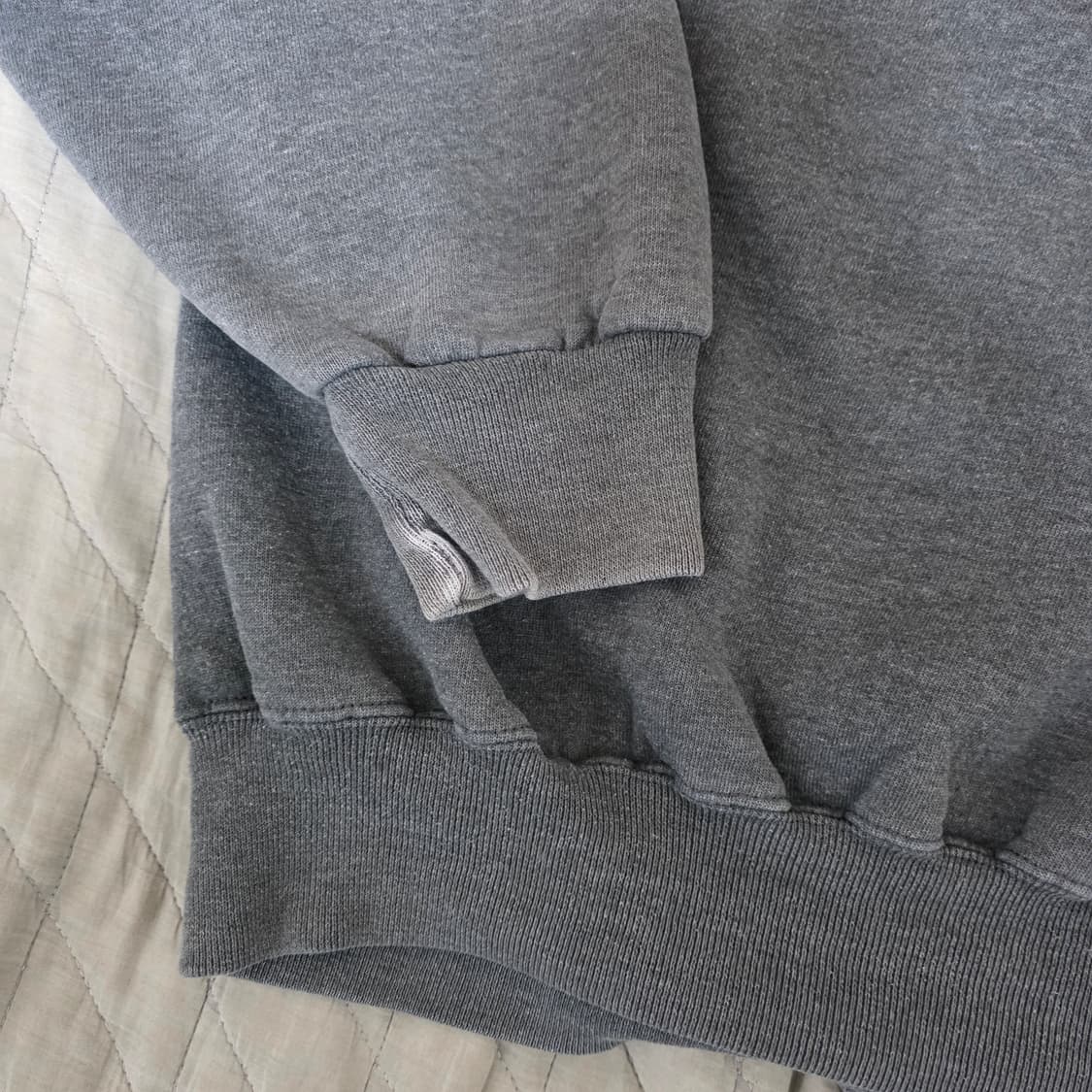 [L] 90s 빈티지 러셀 애슬레틱 후드집업 다크그레이 VER. 페이딩 상품이미지5