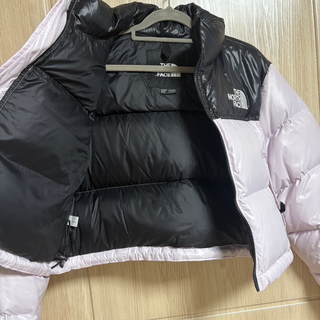 상태 최상 / 노스페이스 눕시 숏 자켓 패딩 라벤더 포그 상품이미지4