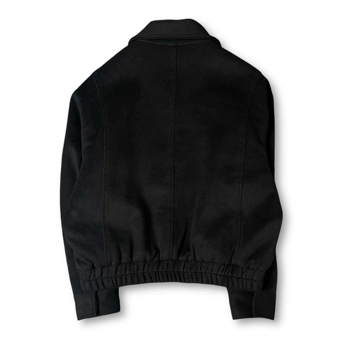 라퍼지스토어 블랙 울 카라 집업 자켓 S 상품이미지2