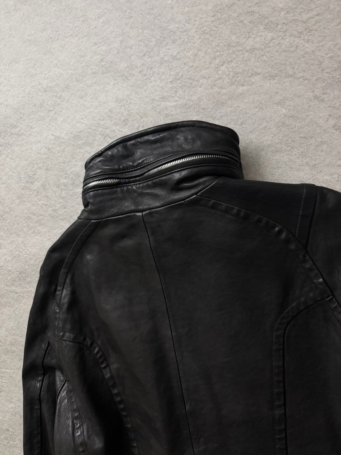Vinage leather jacket 상품이미지6