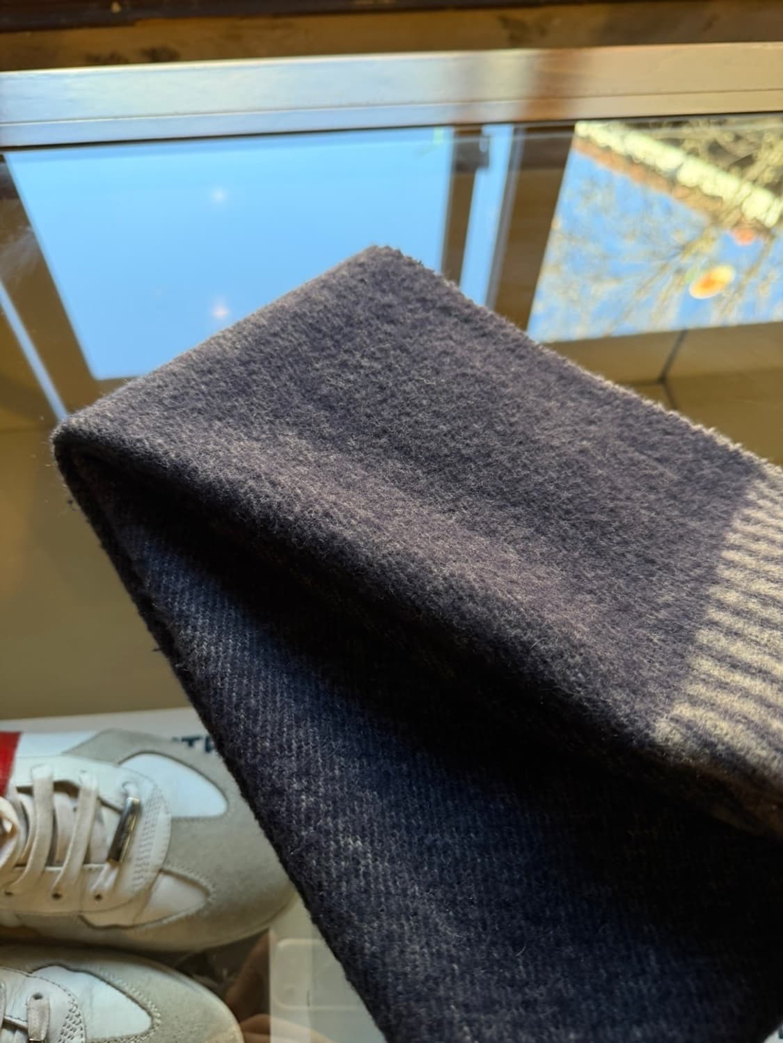 BELLEFENEC 램스울 머플러 상품이미지3