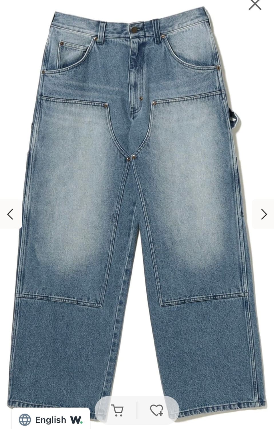 빔즈 x 디키즈 페인터 팬츠 M 상품이미지5