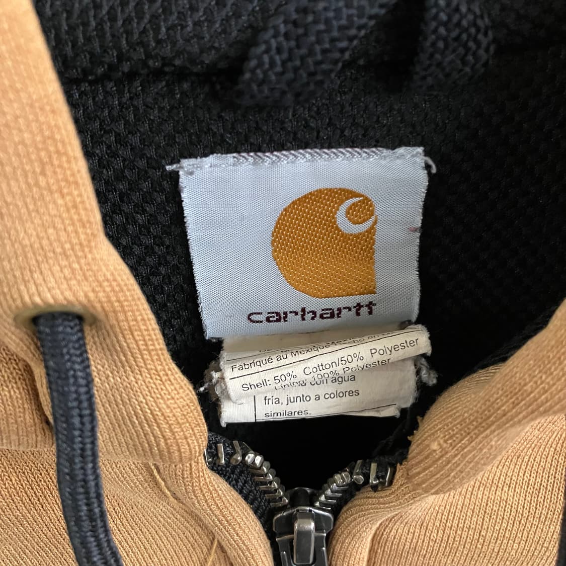 Carhartt 칼하트 브라운 써멀 후드집업 L 상품이미지3