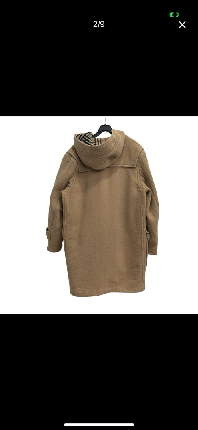 [10]버버리 베이지 더플코트 상품이미지2