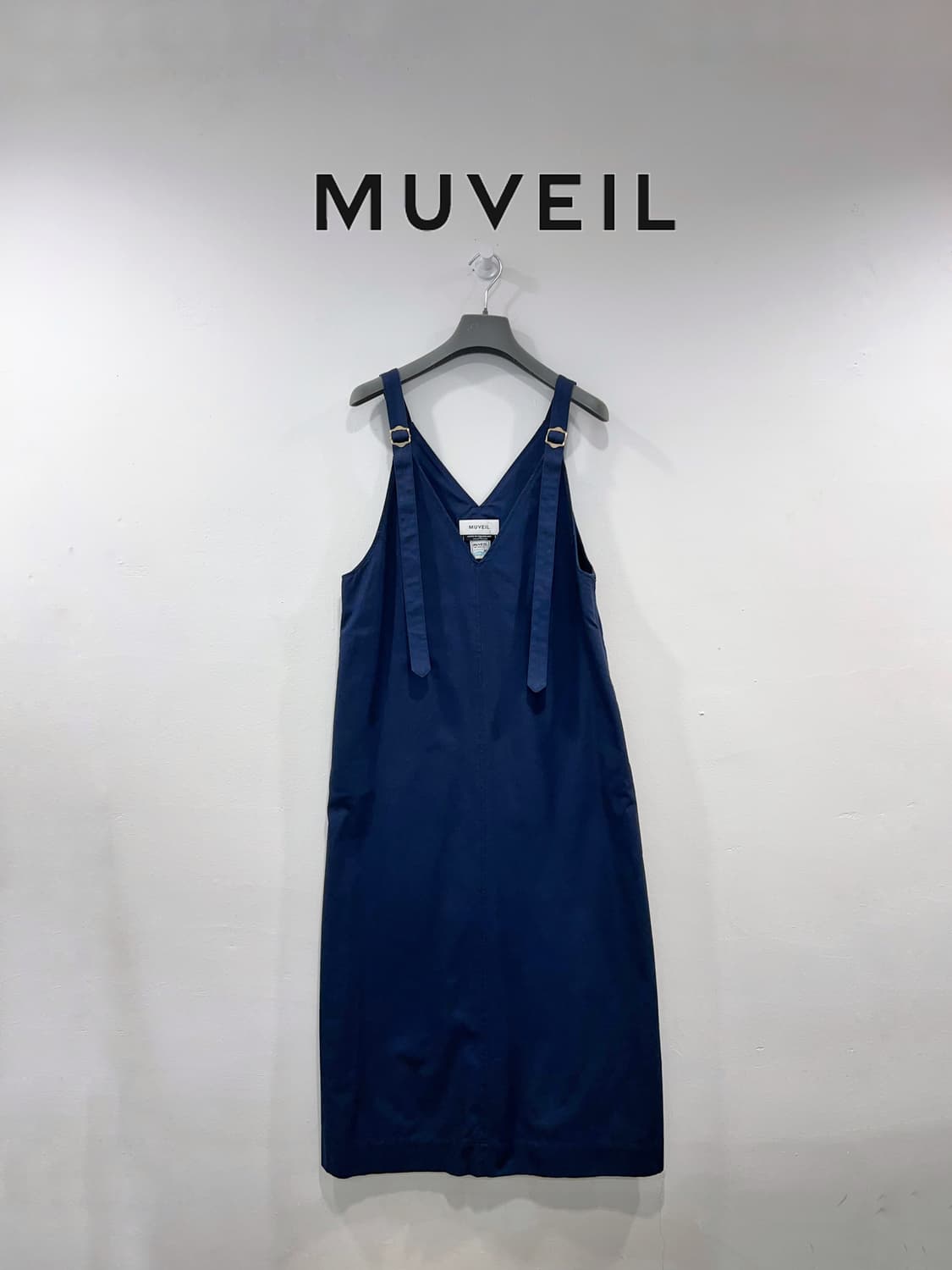 MUVEIL 뮤베르 오버롤 스커트 상품이미지1