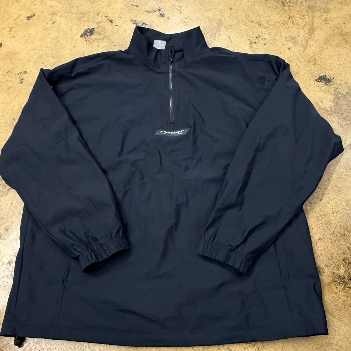 [정품/XXL] 다이나핏 블랙 하프집업 바람막이 b15 상품이미지2