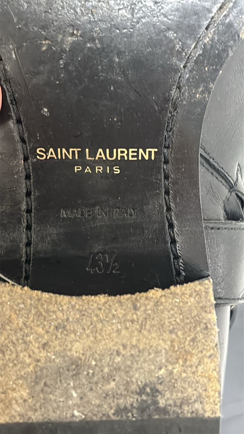 생로랑 모터사이클 하네스 부츠 43.5 사이즈 상품이미지6