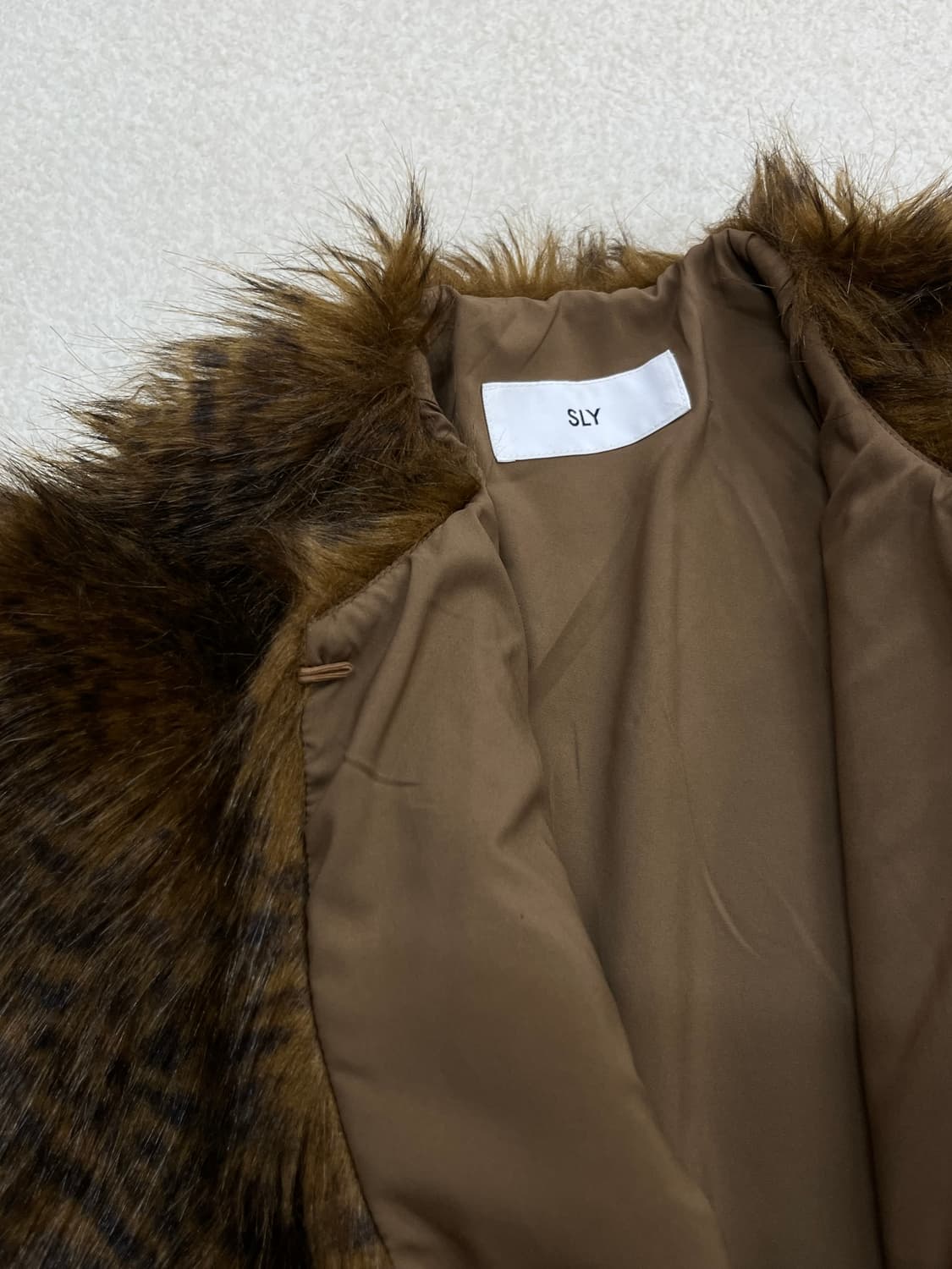 SLY 레오파드 퍼 자켓  상품이미지9