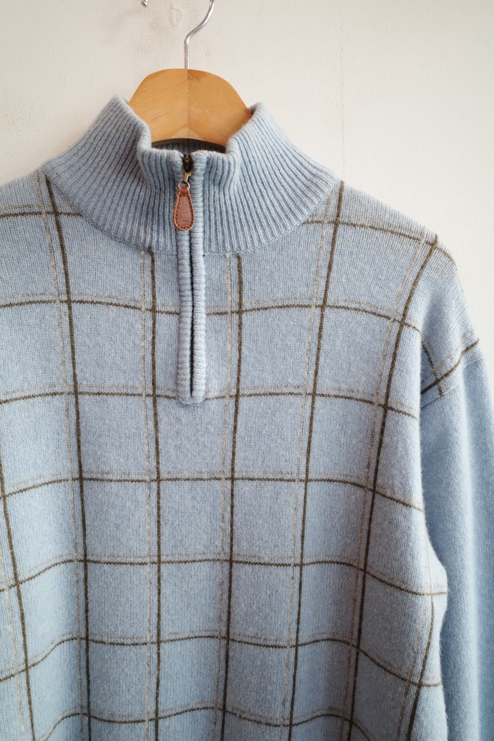 VAN 반 자켓 램스울 하프니트 상품이미지2