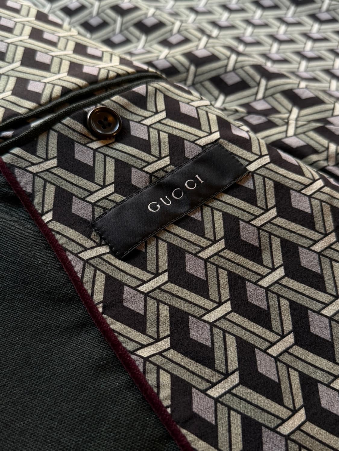 GUCCI 구찌 100주년 컬렉션 모헤어 테일러드 자켓 슬림100 상품이미지9