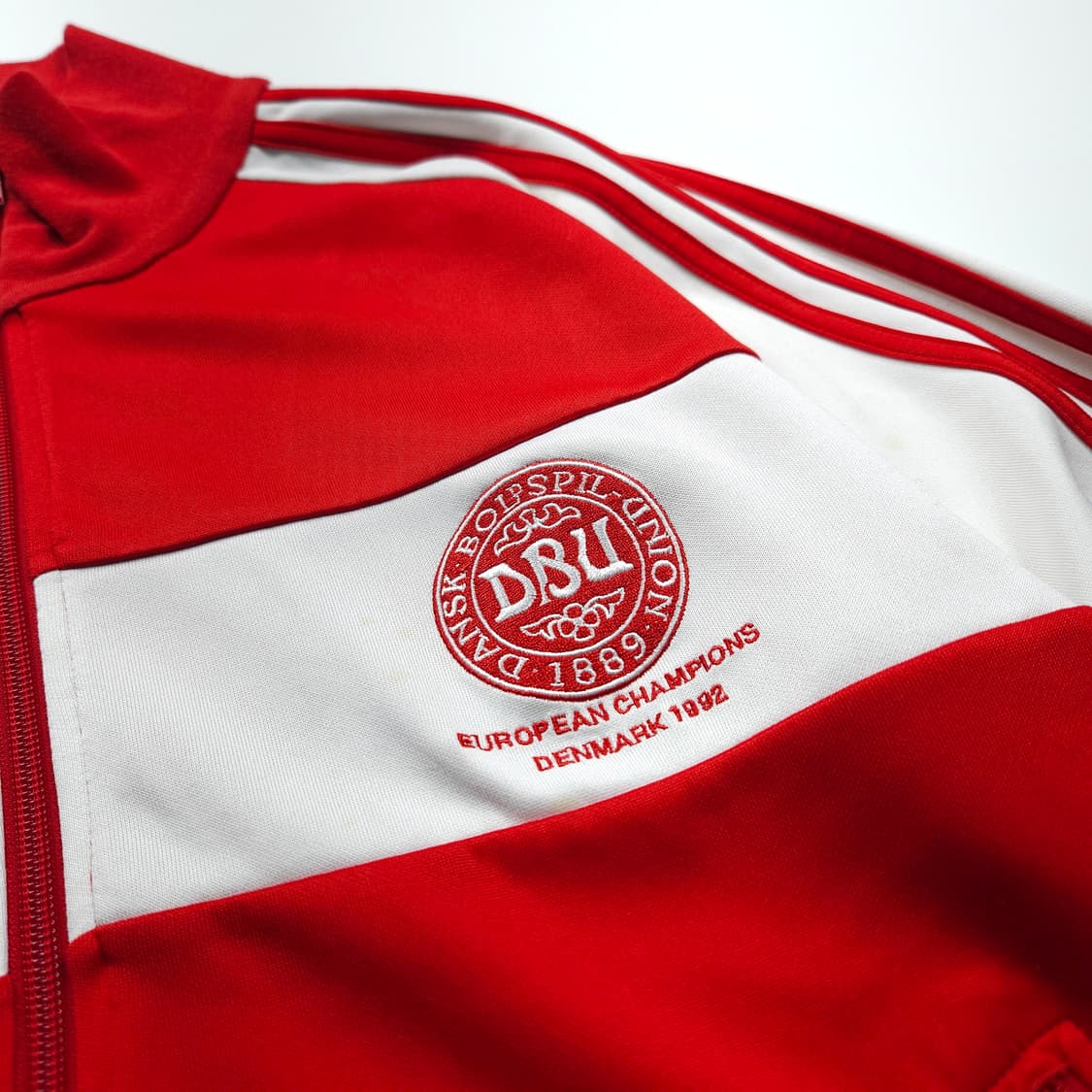 00s 아디다스 덴마크 빅로고 올드스쿨 트랙탑 져지 (110) 상품이미지3