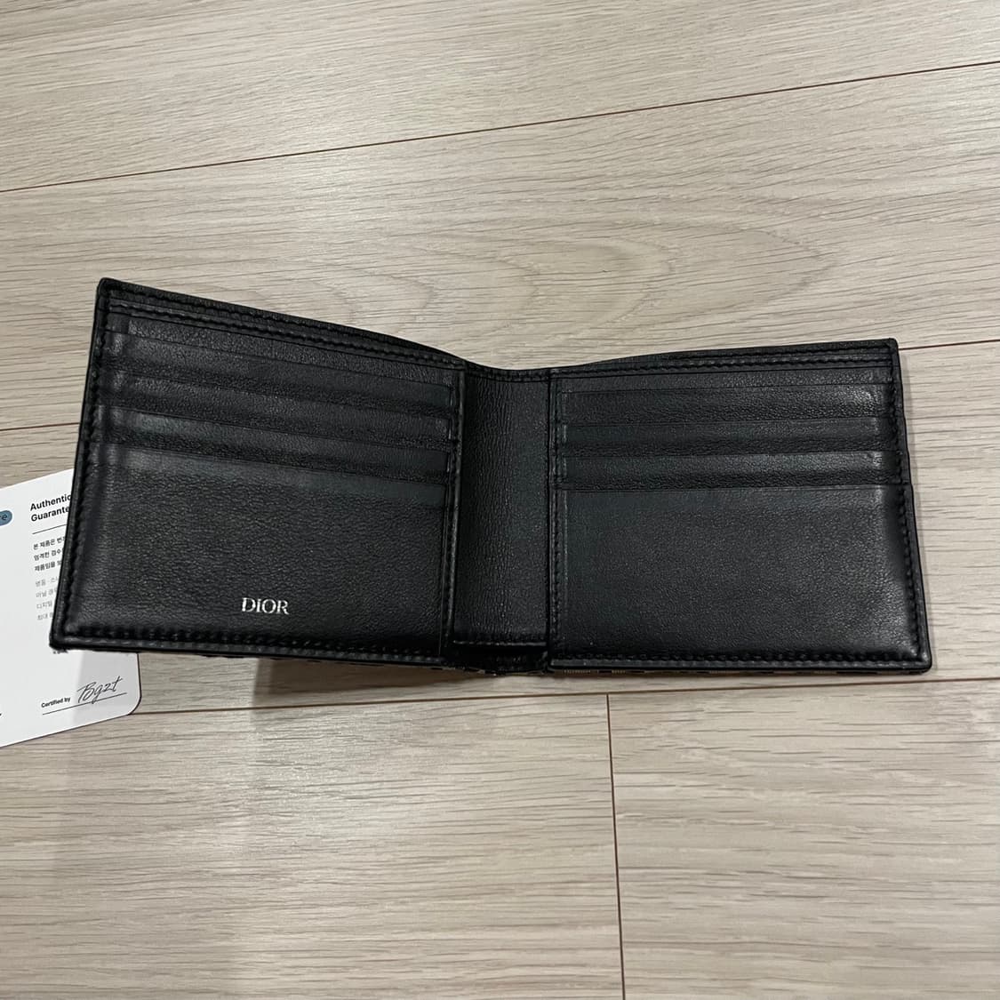 디올 오블리크 반지갑 상품이미지3