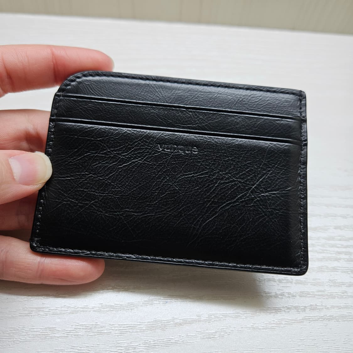 분크 카드지갑 카드홀더 블랙 상품이미지2