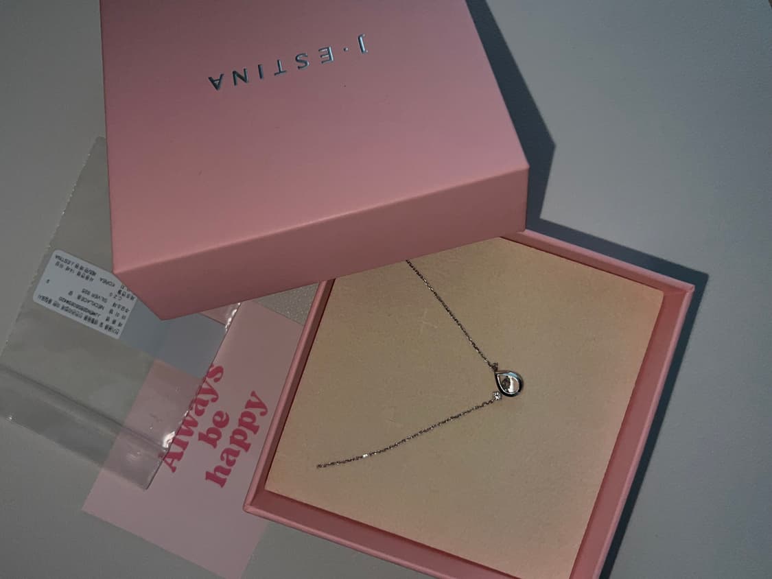 아이유 목걸이 제이에스티나 (새상품) 상품이미지2