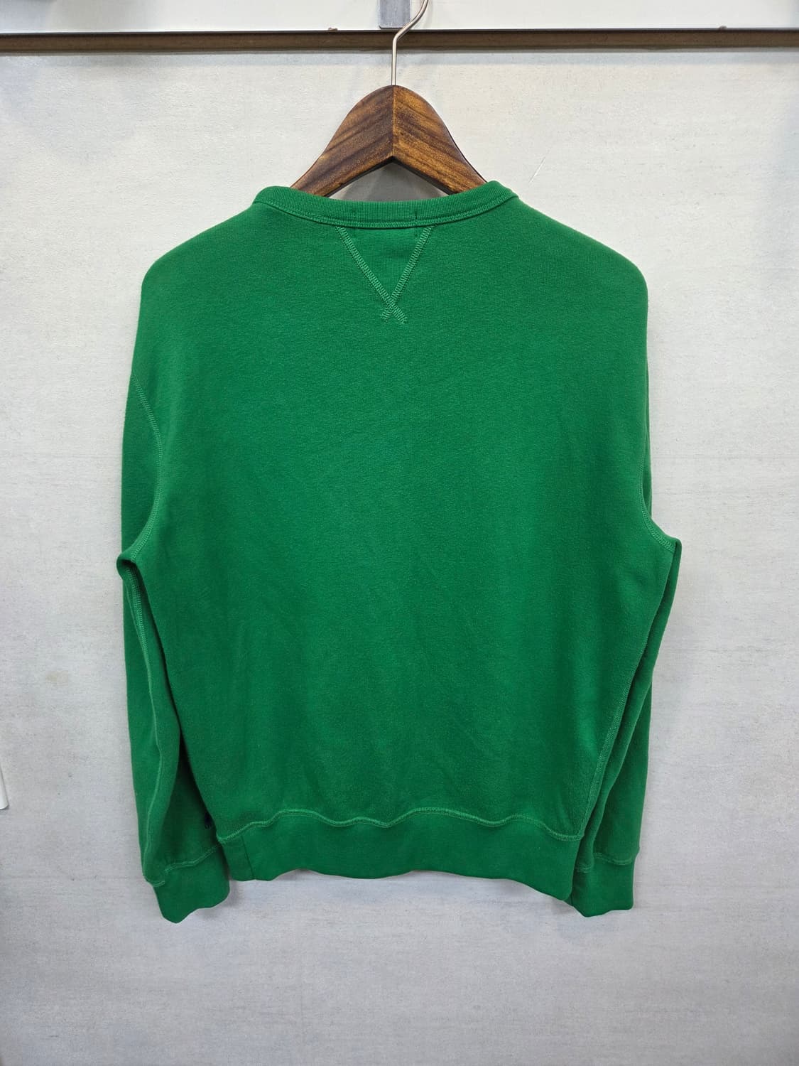 폴로랄프로렌 빅로고 기모 맨투맨 그린 sp 상품이미지2