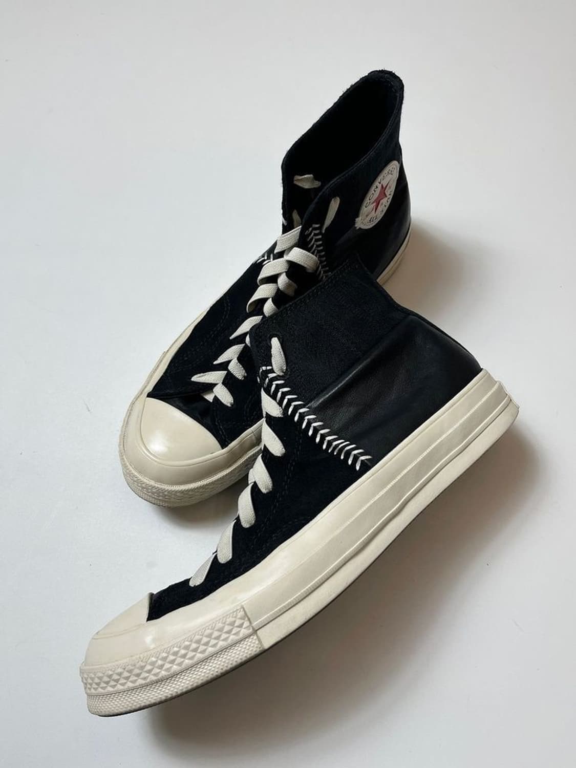 컨버스 척 70 수딩 크래프트 스티치 블랙 스니커즈 Q1405 상품이미지1