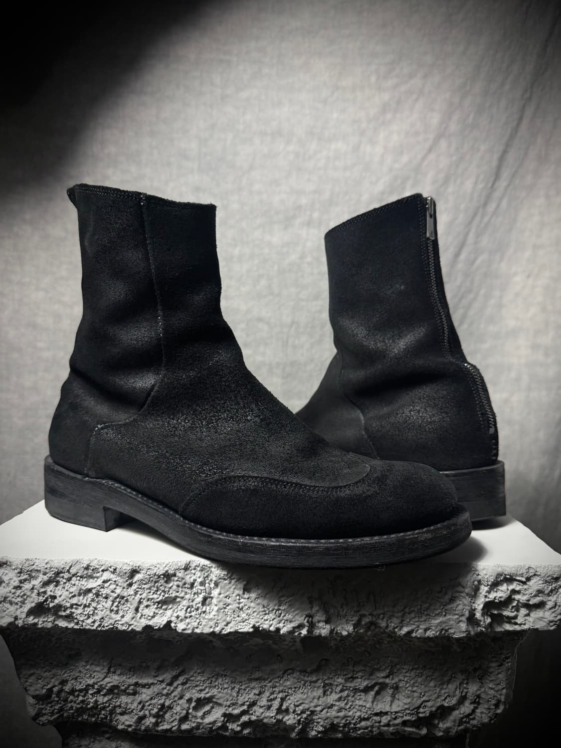 RIPVANWINKLE Anatomical Back-Zip Boots 상품이미지1